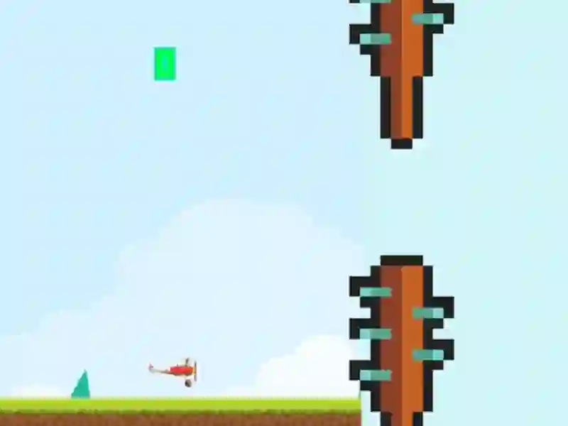 Spel Tappy Plane 2d aanlyn