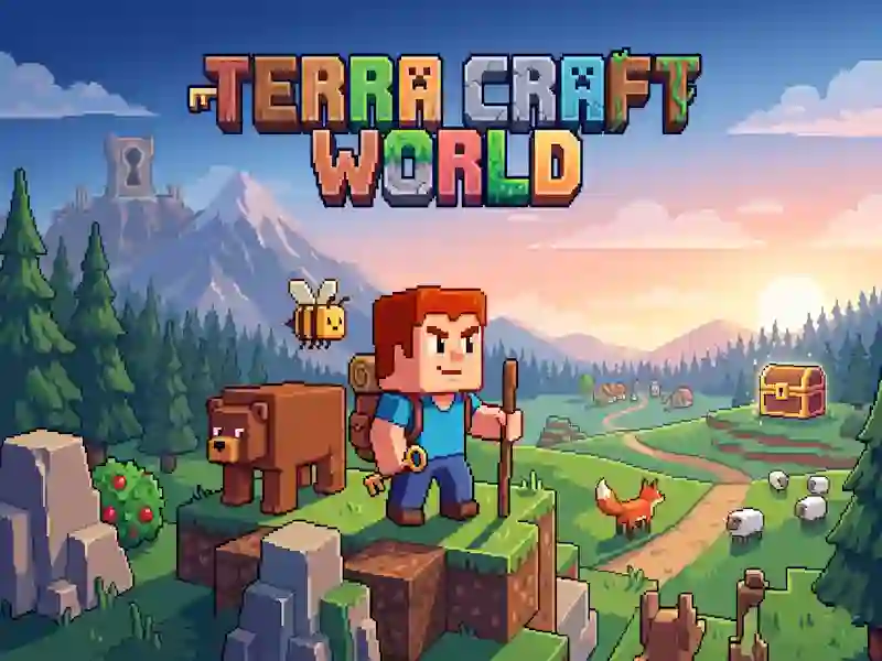 Spel Terra Craft World aanlyn