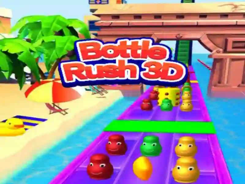 Spel Bottle Rush 3D aanlyn Spel Bottle Rush 3D aanlyn