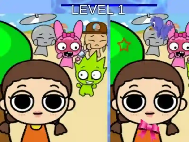 Spel Sprunki en Squid Game Verskil aanlyn Spel Sprunki en Squid Game Verskil aanlyn