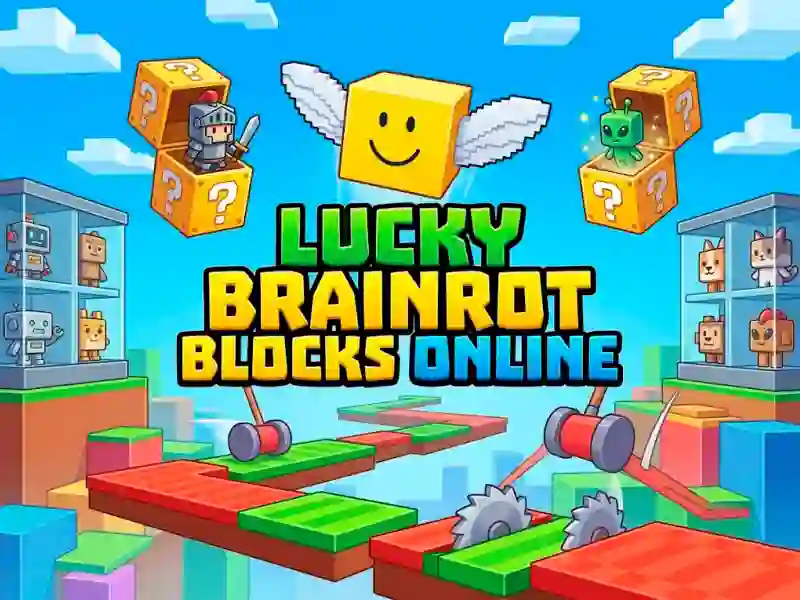 Spel Lucky Brainrot Blocks Online aanlyn