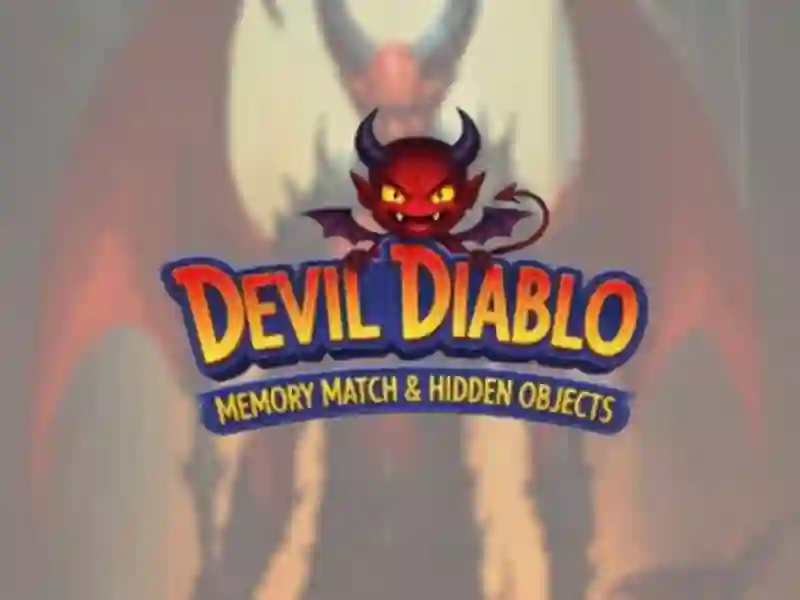 Spel Devil Diablo Memory Match & Hidden Objects aanlyn
