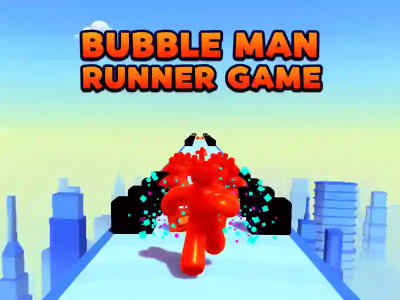 Spel Bubble Man Runner Game aanlyn
