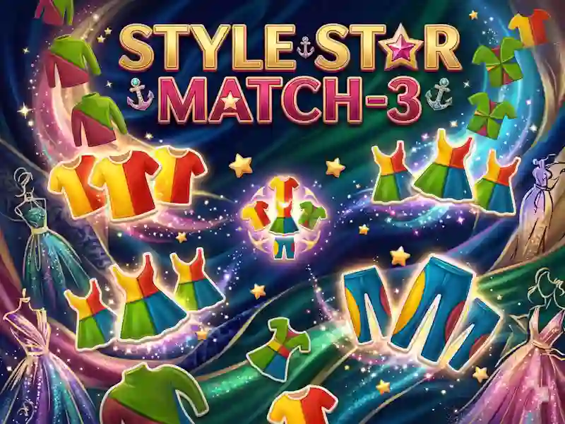 Spel Style Star Match-3 aanlyn