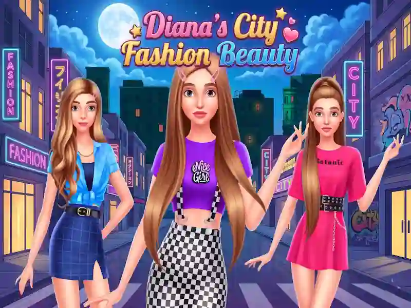 Spel Diana's City Fashion Beauty aanlyn