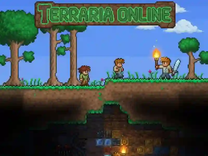 Spel Terraria aanlyn aanlyn
