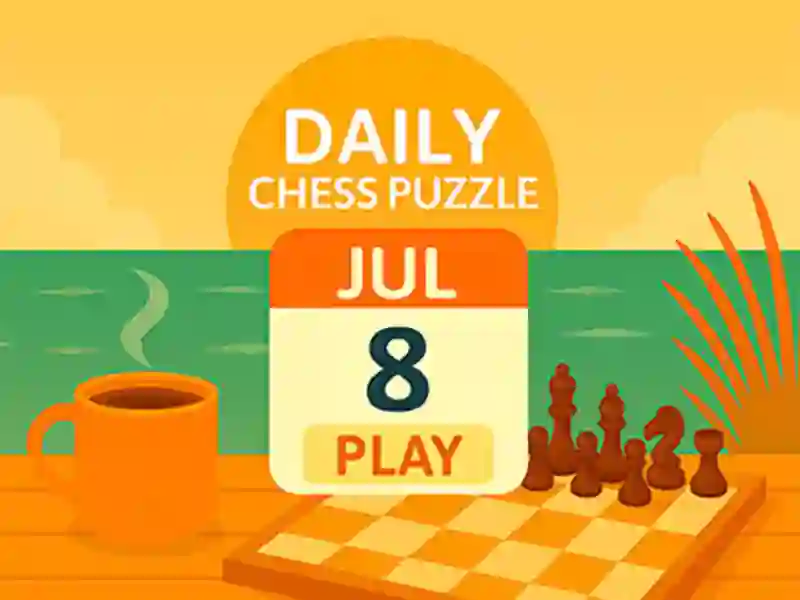 Spel Daaglikse skaakpuzzel aanlyn Spel Daaglikse skaakpuzzel aanlyn