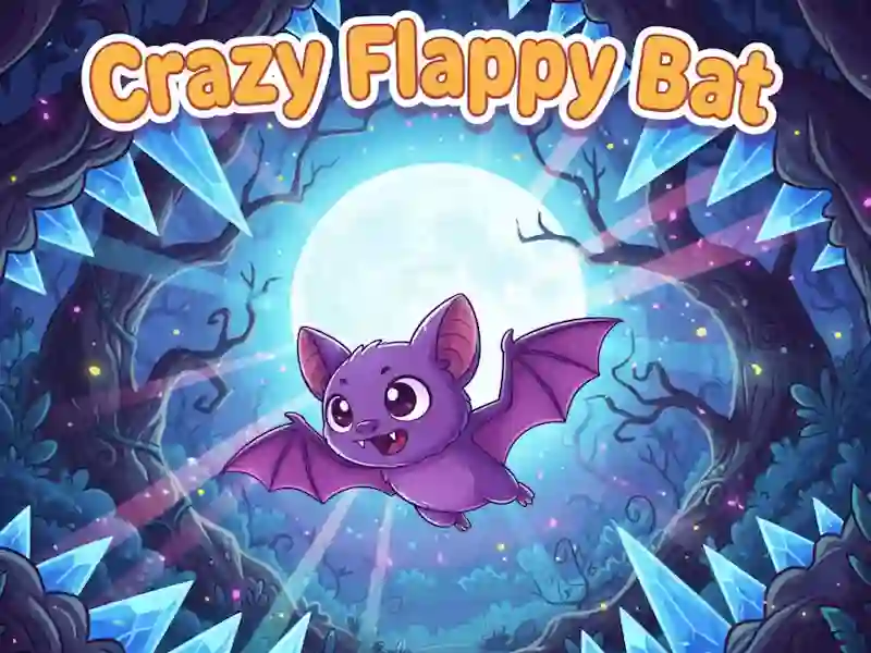 Spel Crazy Flappy Bat aanlyn
