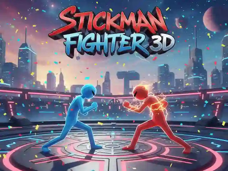 Spel Stickman Fighter 3D aanlyn