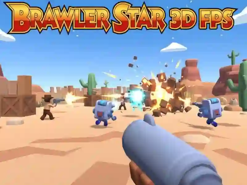 Spel Brawler Star 3D FPS aanlyn Spel Brawler Star 3D FPS aanlyn