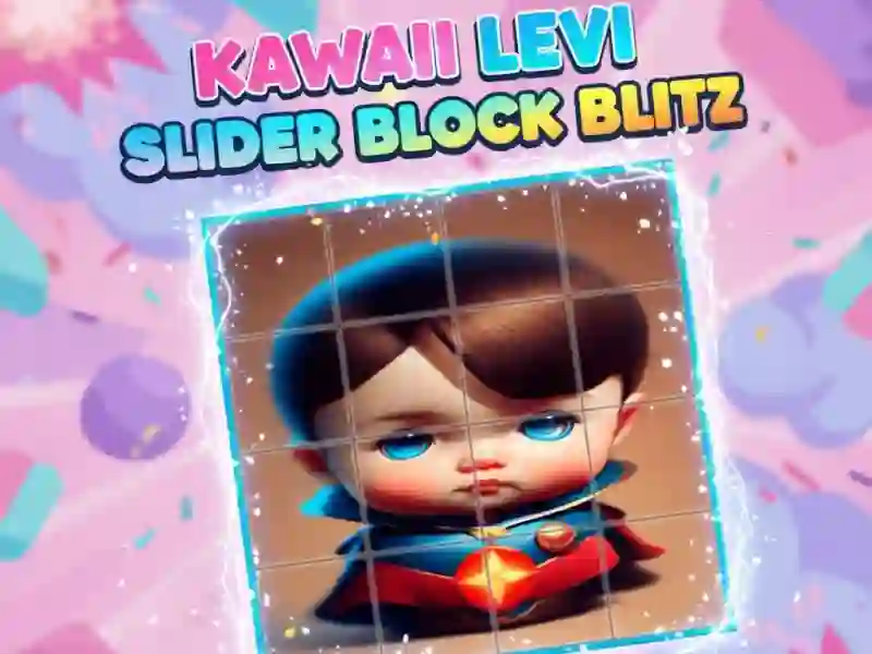 Spel Kawaii Levi Slider Block Blitz aanlyn