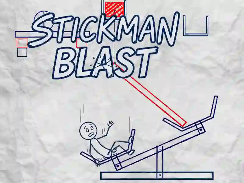 Spel Stickman Blast aanlyn