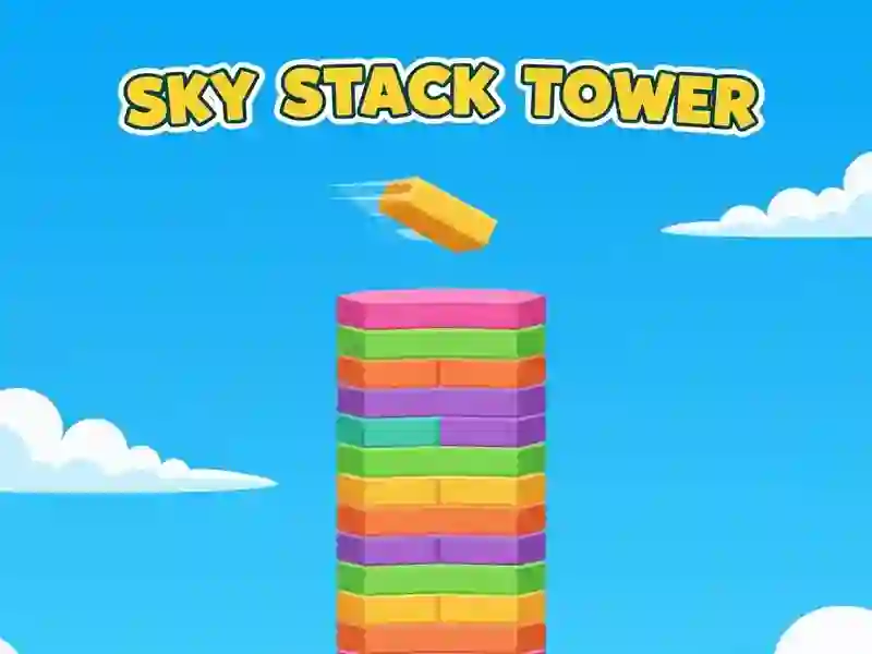 Spel Sky Stack Tower aanlyn