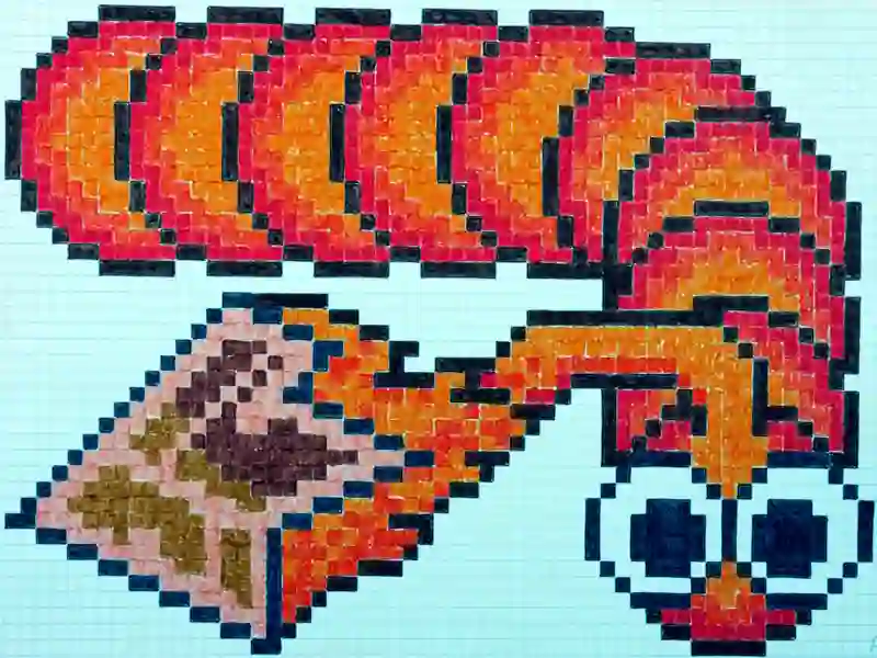 Spel Pixel slang aanlyn