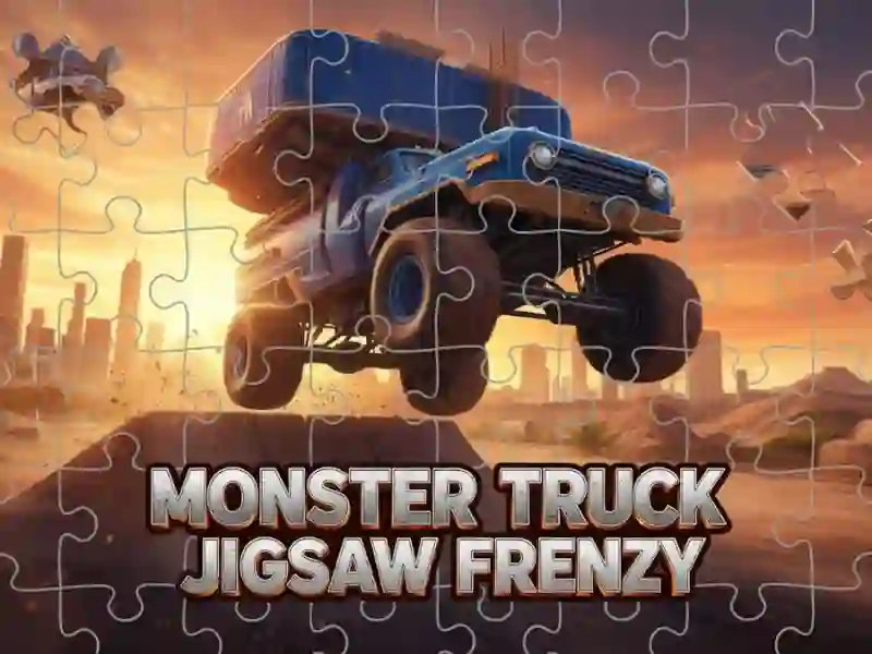 Spel Monster Truck Jigsaw Frenzy aanlyn