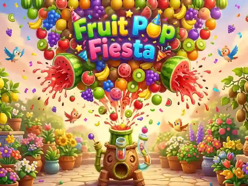 Spel Fruit Pop Fiesta aanlyn