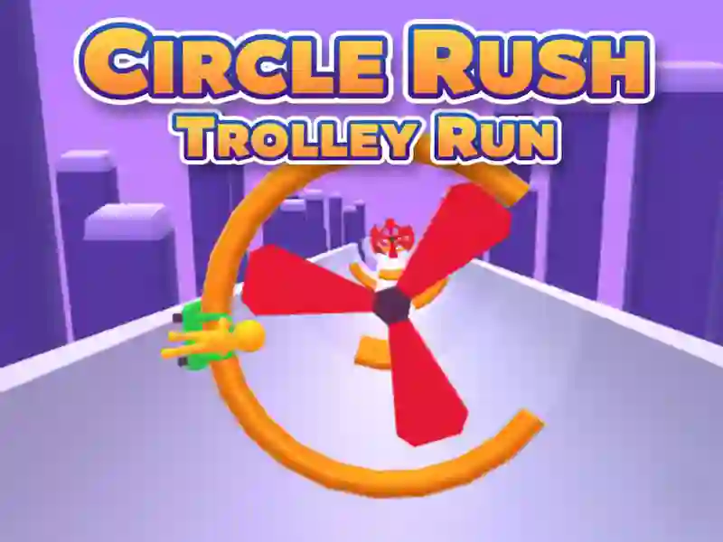 Spel Circle Rush Trolley Run aanlyn