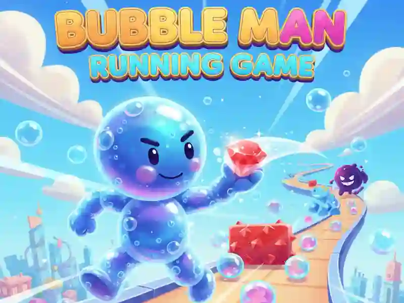 Spel Bubble Man Running Game aanlyn