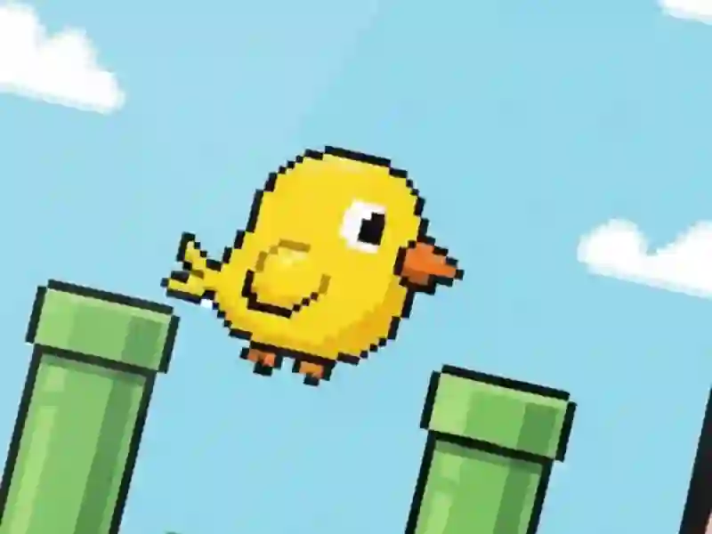 Spel Flappy Birds Game AI aanlyn