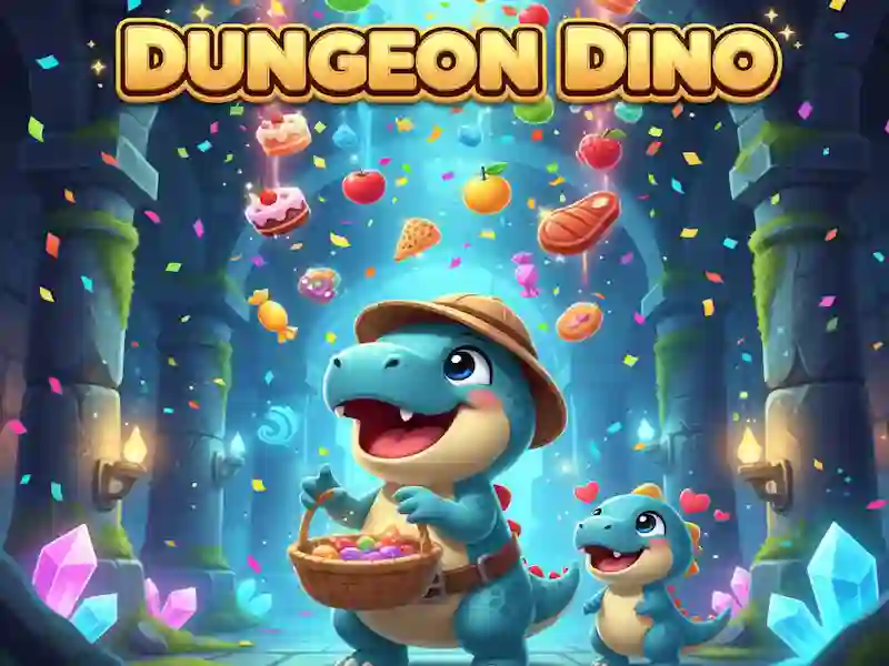 Spel Dunkeon dino aanlyn