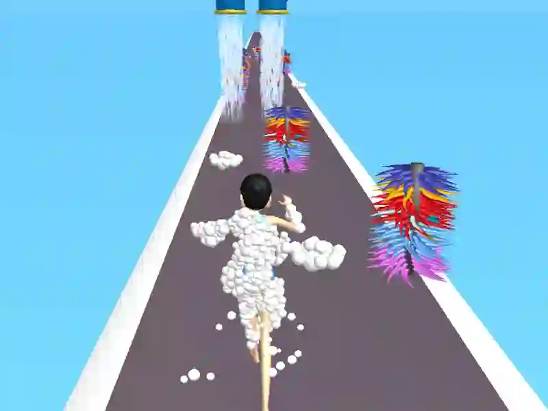 Spel Hardloop in skuim aanlyn