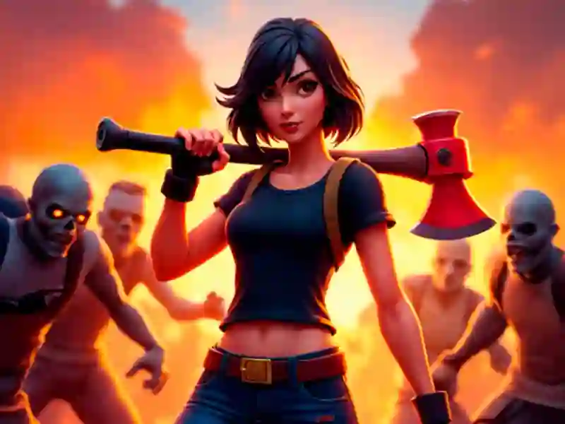 Spel Loop Survivors Zombie City aanlyn