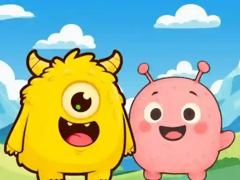 Spel Gelukkige monsters aanlyn