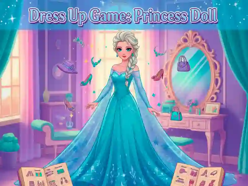Spel Dress Up Game: Prinses Pop aanlyn