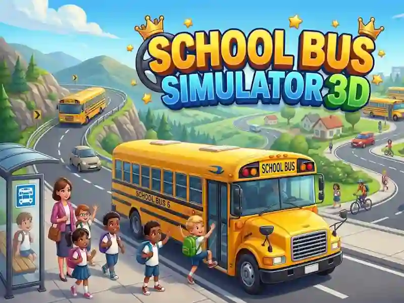 Spel School Bus Simulator 3D aanlyn