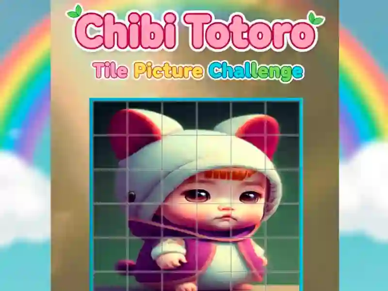Spel Chibi Totoro Tile Picture Challenge aanlyn