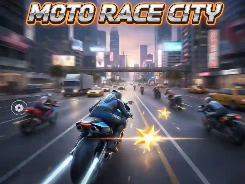 Spel Moto Race City aanlyn