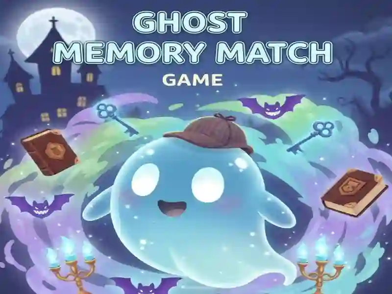 Spel Ghost Memory Match aanlyn Spel Ghost Memory Match aanlyn
