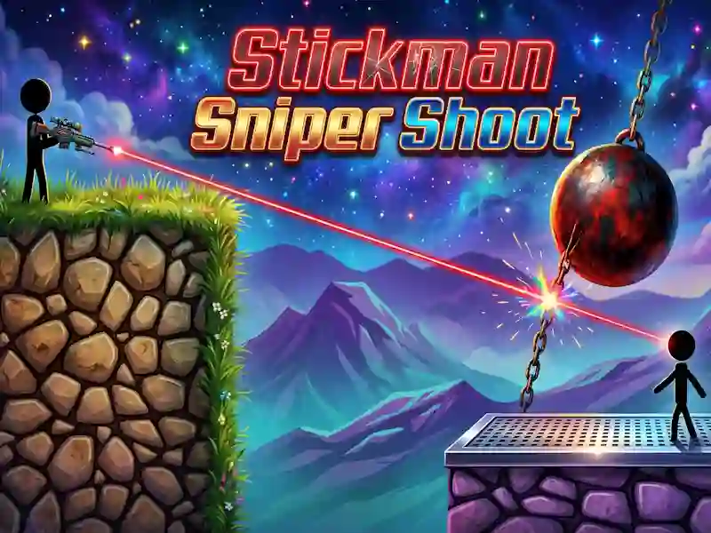 Spel Stickman Sniper Shoot aanlyn
