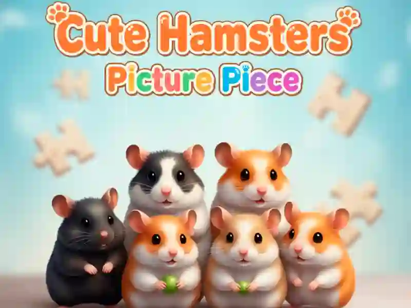 Spel Oulike Hamsters Prentjie stuk aanlyn