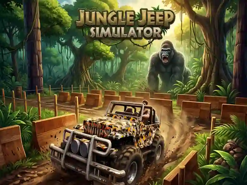 Spel Jungle Jeep Simulator aanlyn