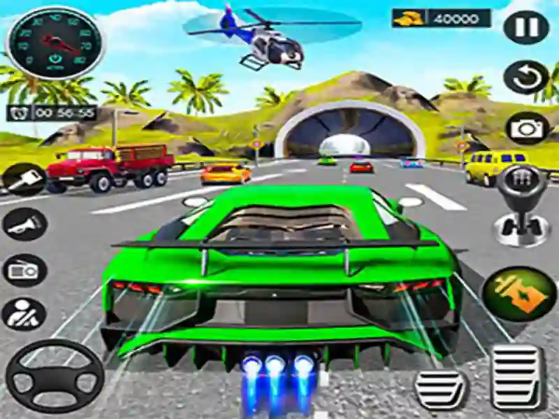 Spel Extreme Car City Driving aanlyn