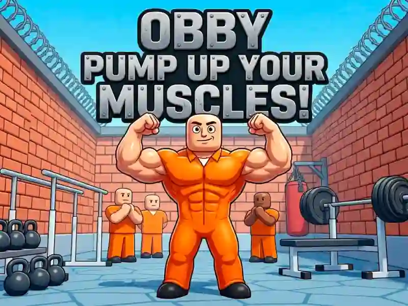 Spel Obby Pump Up Your Muscles! aanlyn