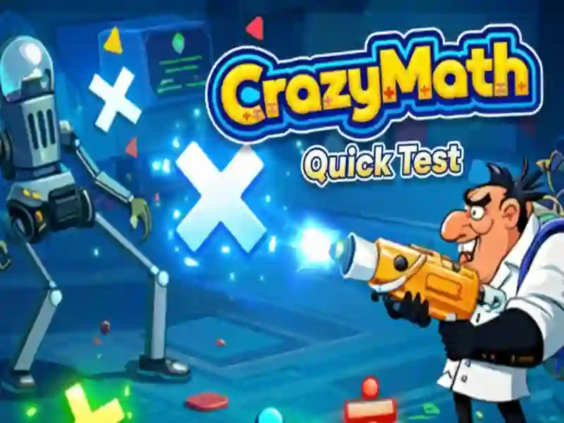 Spel Crazy Math Quick Test aanlyn