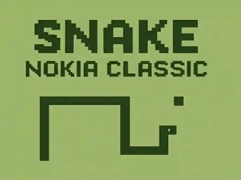 Spel Snake Nokia Classic aanlyn