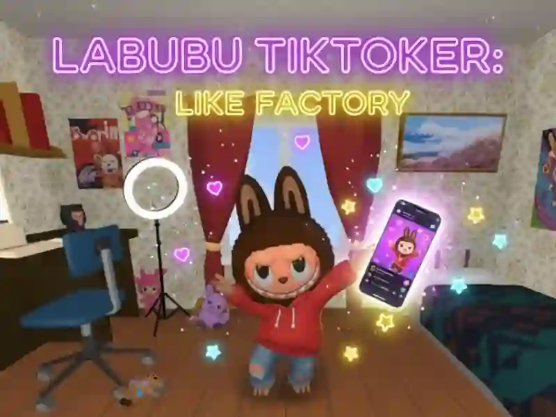 Spel Labubu TikToker: Soos Factory aanlyn