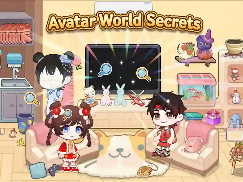 Spel Avatar World Secrets aanlyn