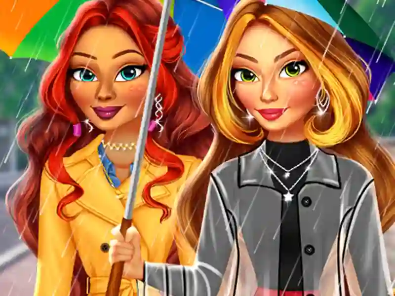 Spel Super Girls My Rainy Day-uitrustings aanlyn