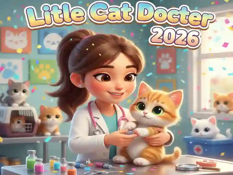 Spel Little Cat Doctor aanlyn