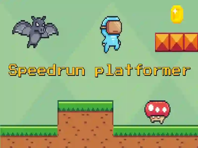 Spel SpeedRun-platform aanlyn