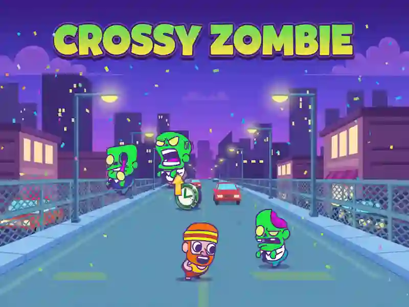 Spel Crossy Zombie aanlyn
