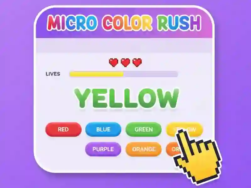 Spel Mikro Kleur Rush aanlyn