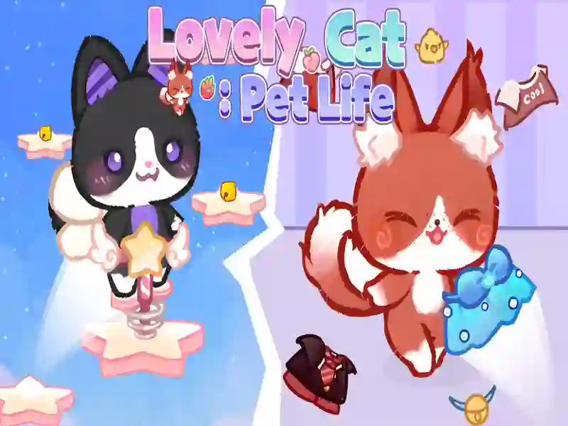 Spel Lieflike kat troeteldier lewe aanlyn