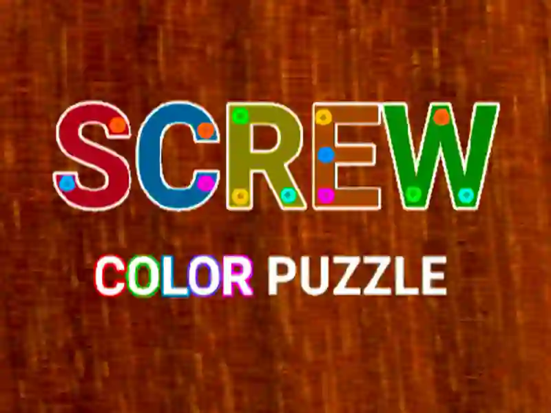 Spel Skroef kleurpuzzel aanlyn Spel Skroef kleurpuzzel aanlyn