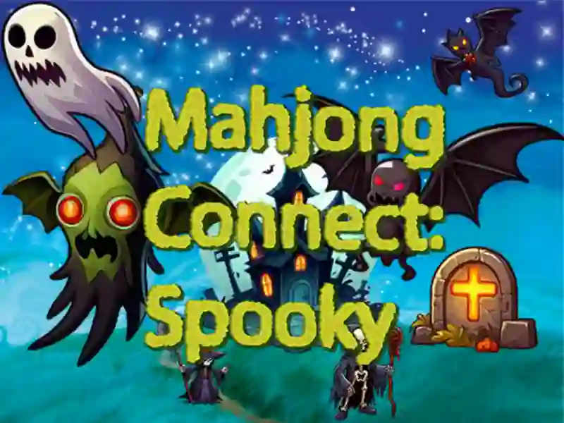 Spel Mahjong Connect Spooky aanlyn
