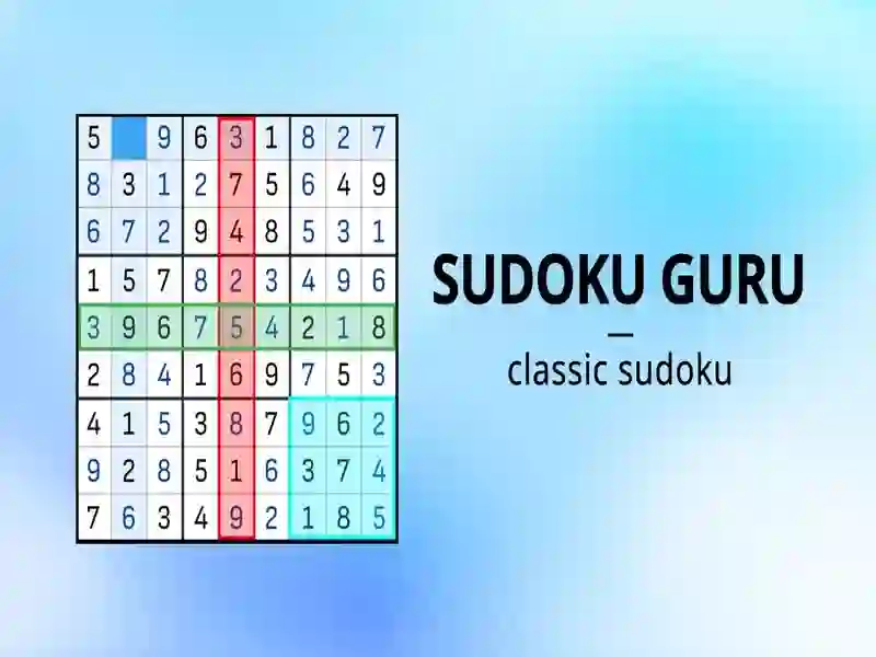 Spel Sudoku Guru aanlyn Spel Sudoku Guru aanlyn